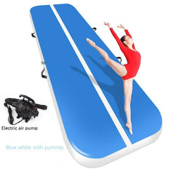 Inflatable Gymnastics Mat Yoga Mat Drawing Air Cushion Taekwondo Martial Arts Training