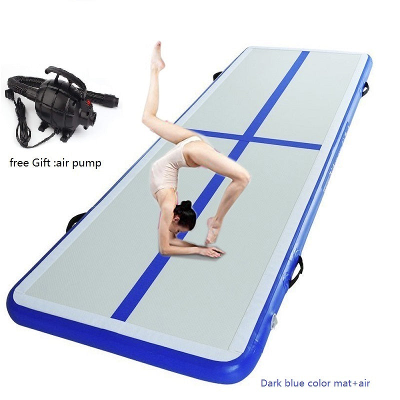 Inflatable Gymnastics Mat Yoga Mat Drawing Air Cushion Taekwondo Martial Arts Training