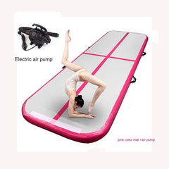 Inflatable Gymnastics Mat Yoga Mat Drawing Air Cushion Taekwondo Martial Arts Training