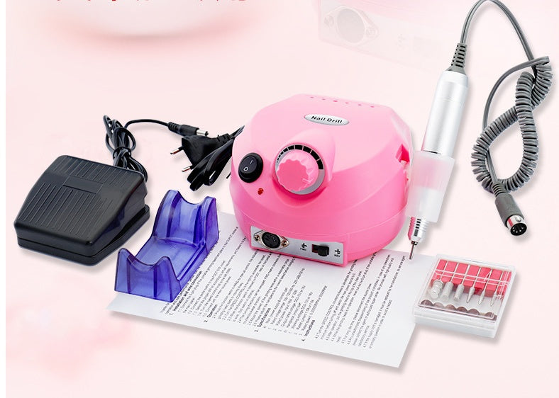 Nail Tools 25000 Rpm Us-202 Electric Nail Polisher  Nail Polisher Pink 12 Pcs