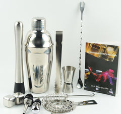 Cross-Border Factory-Selling Stainless Steel Cocktail Shaker Wine Set