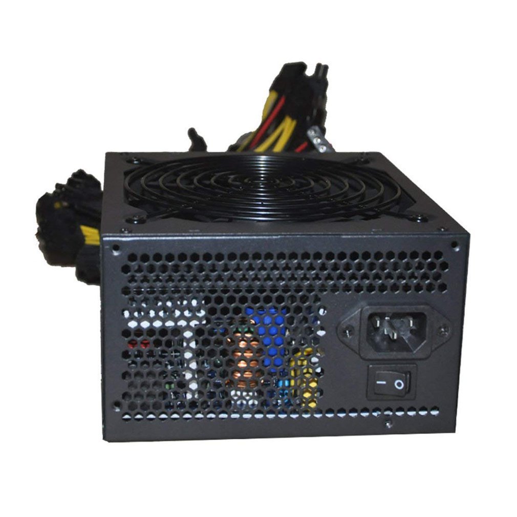 Power Graphics Card 2000W Multi-Channel Silent 1600W Mining Chassis Power Supply