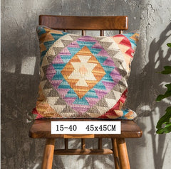 Nordic Pillow Hard Wool Pakistan Imported Handmade Bohemian Retro Pillow