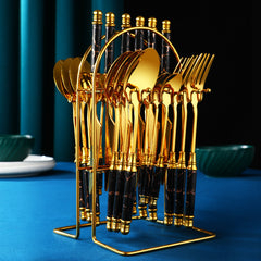 Household Stainless Steel Western Tableware Set