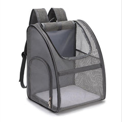 Pet Bag Full Mesh Breathable Backpack For Outing Travel Carrying Bag Cat And Dog Bag Foldable Backpack