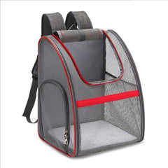 Pet Bag Full Mesh Breathable Backpack For Outing Travel Carrying Bag Cat And Dog Bag Foldable Backpack