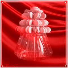 4-Layer Multifunctional Macaron Display Stand