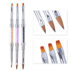 Nail Tools Alex Color Stick Drawing Flower Pen Dual Pen Diamond Inlaid Nail Pattern