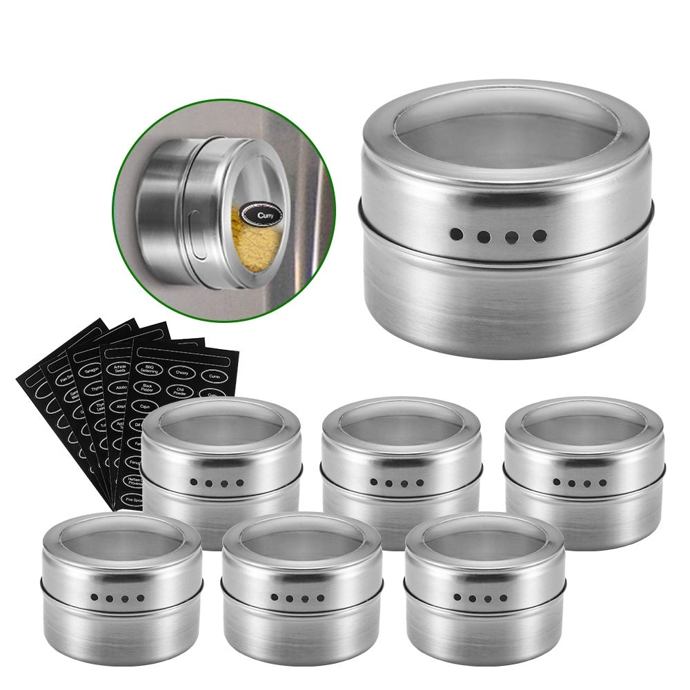 Stainless Steel Seasoning Pot Set