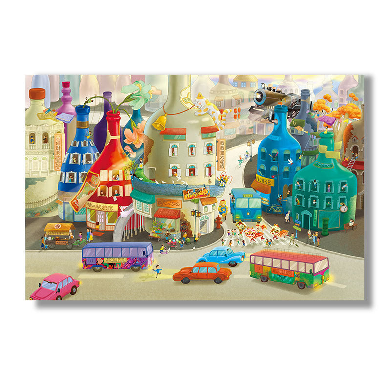 1000 Pieces Of Paper Jigsaw Puzzles Handmade Diy Jigsaw Puzzles For Adults