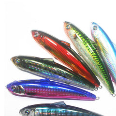 Flat Bait Deep Sea Long-distance Floating Water Big Pencil Wave Climbing Road Sub Bait Trolling