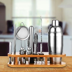 Stainless Steel Cocktail Shaker Set Shaker Glass Entry-level Cocktail Bartending Tool