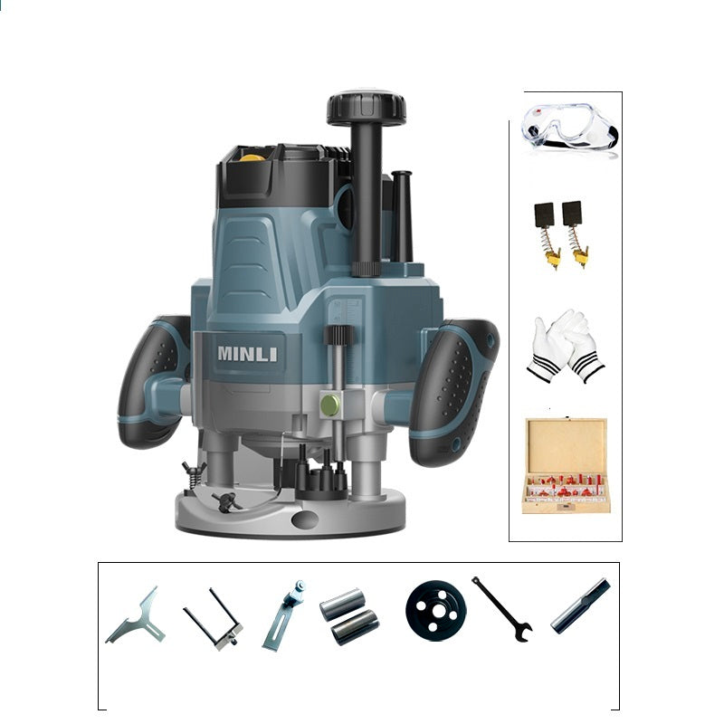 Multifunctional Trimming Machine Unlocking Keyhole And Tenoning Tool