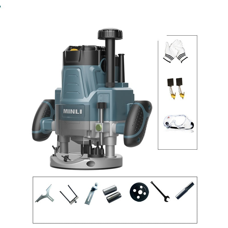 Multifunctional Trimming Machine Unlocking Keyhole And Tenoning Tool