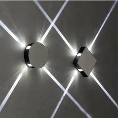 Cross Star Light Bar KTV Project Wall Lamp Decorative Modeling Lamp Outdoor Waterproof A Beam Of Light Wall Lamp