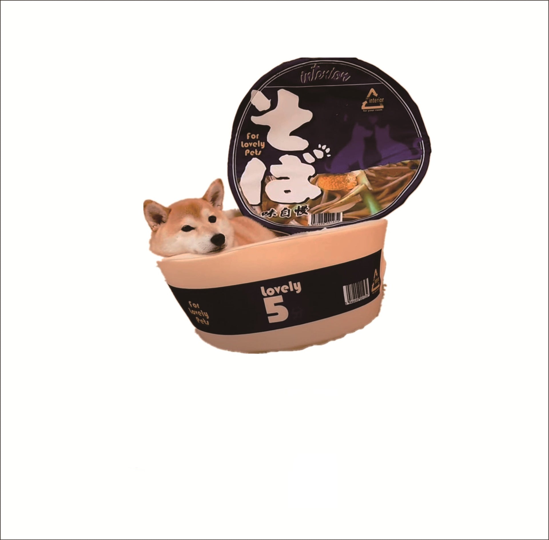 Japanese instant noodles dog''s nest