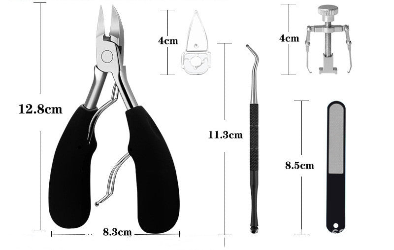 Nail Manicure Tools 5-piece Pedicure Set