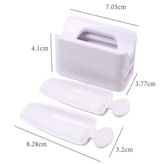 Nail Tools Double French Powder Cartridge Powder Recovery Storage Box