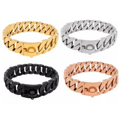 Stainless steel cast dog collar