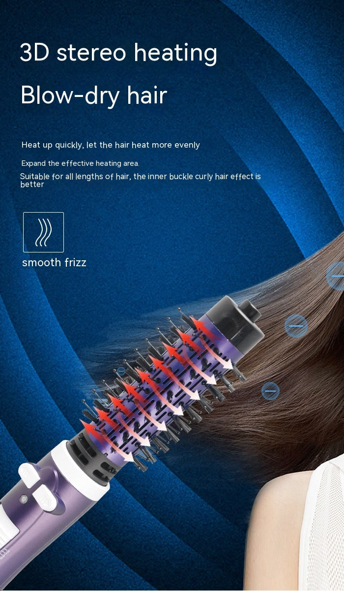 Multifunctional Warm-air Straight Comb For Curling Or Straightening Blowing Combs Hair Curler