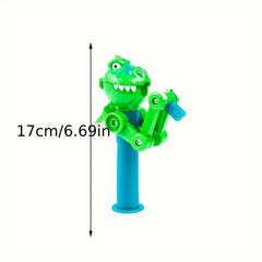 Dinosaur Toy Robot For Cat Lollipop Stick Catnip Pet Supplies