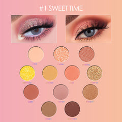 Time Eyeshadow Palette 12 Color Eyeshadow