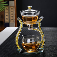 New Borosilicate Glass Automatic Tea Maker