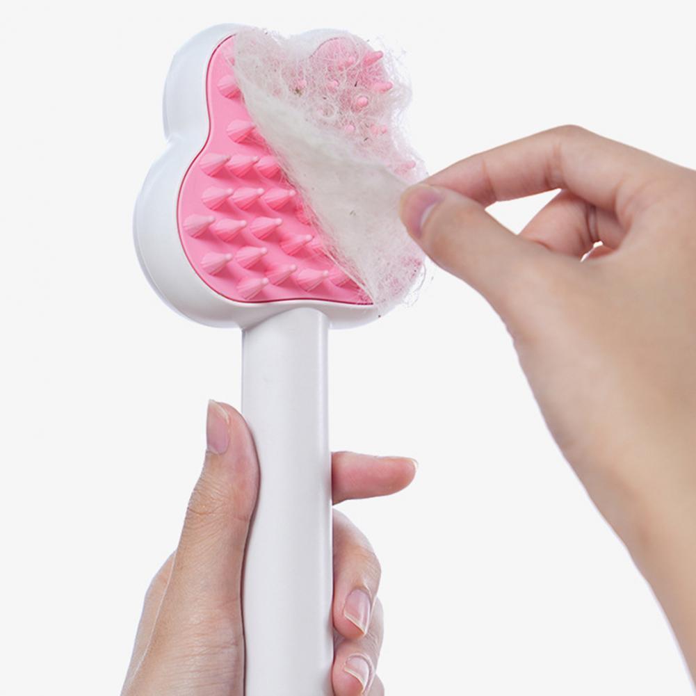 Cat Steam Brush Self-Cleaning Cats Grooming Tool Dog Hair Remover Massage Comb Rechargeable Cat Spray Comb For Shedding