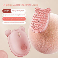 Cat Hair Removal Combs Steam Brush Comb Dog Brush Spray Cat Hair Brushes Massage Pet Grooming 3 In 1 Pet Brush