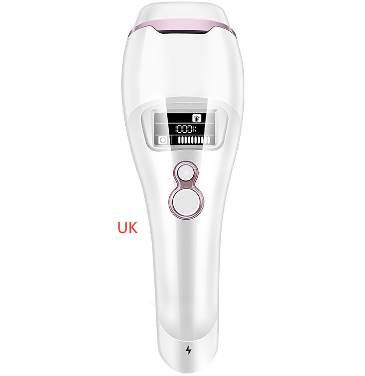 Laser freezing point hair removal device