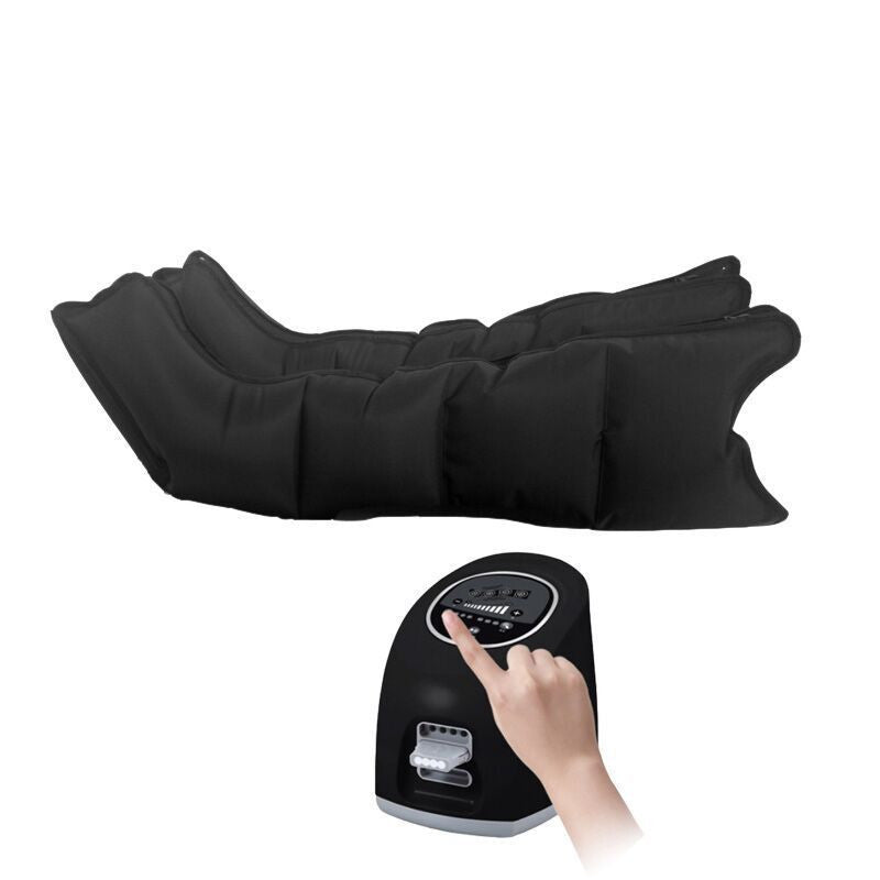 Automatic leg and foot kneading massager