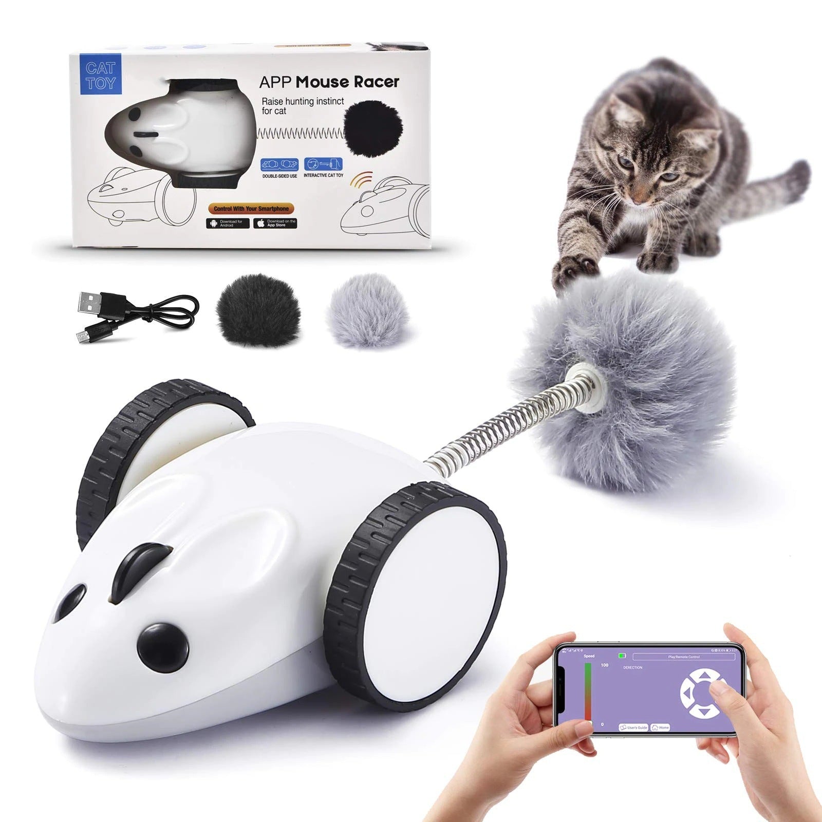 Household Fashion APP Electric Mouse Cat Toys