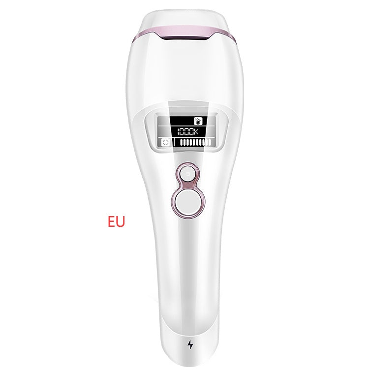 Laser freezing point hair removal device