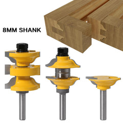 3-piece Door Frame Tenon Cutter Woodworking Cutter