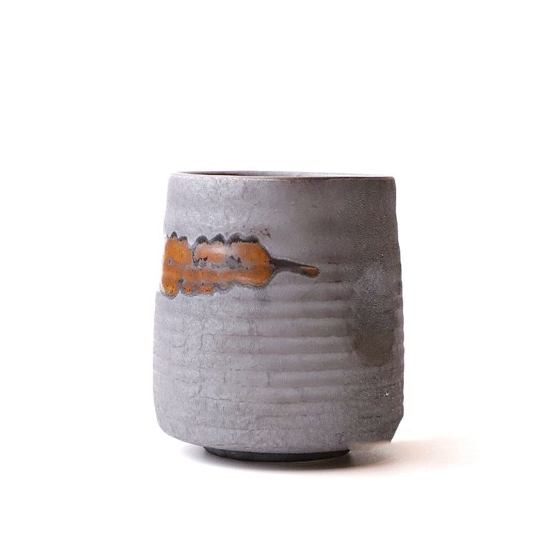 Barware Japanese style brushed ceramic water cup