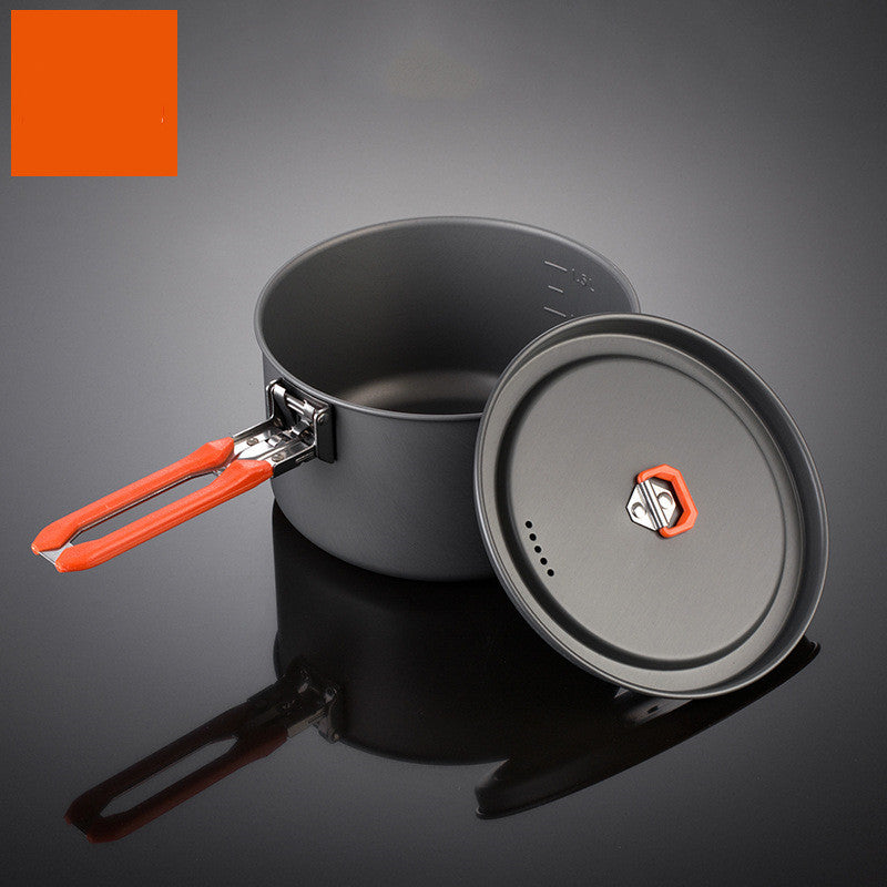 Portable Cooker With High Efficiency Folding Handle Set