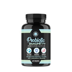 Probiotic Immunity + Probiotic Infused Multivitamin - 60 Capsules (30 Servings)