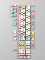 Transparent Keycap PBT Keycap Thermal Sublimation 118 Keys