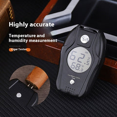 Electronic Temperature And Humidity Plug-in Cigar Hygrometer