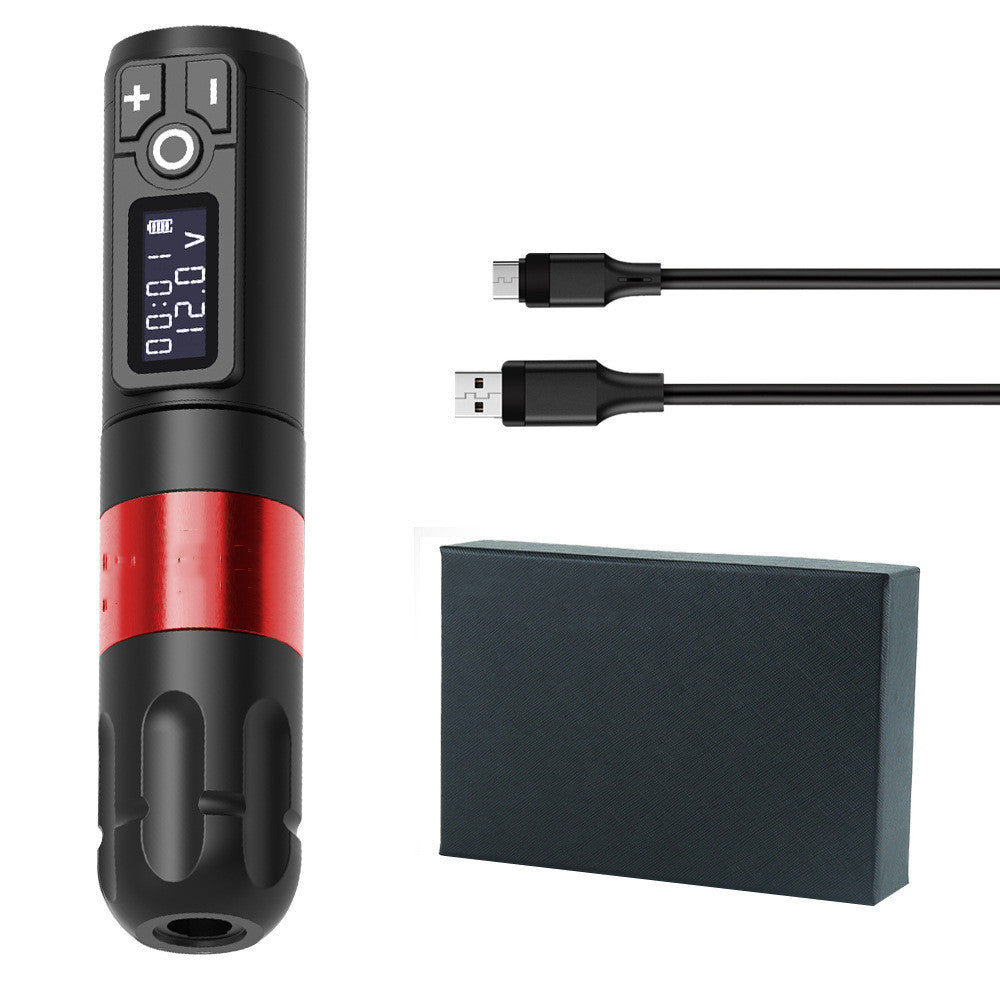 All-in-one Motor Portable Wireless Lithium Battery Tattoo Pen