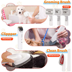 All-in-one Vacuum Cleaner Pet Hair Clipper Suit