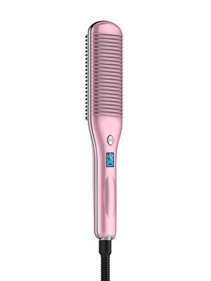 Hair Curler And Straightener Dual-use Straight Comb Electric Hair Straightener