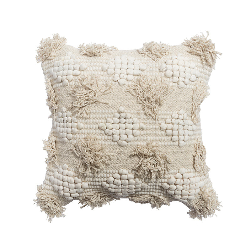 European Style Woven Home Plain Pillow Sofa Cushion