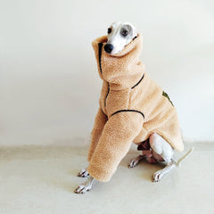 Greyhounds Whippet Super Thick Lamb Fleece Two-wear Coat