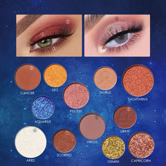 Twelve Constellation Eye Shadow Palette