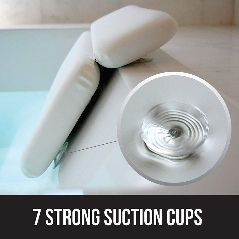 Bathtub Pillow SPA Bathtub Pillow With Suction Cup PU Waterproof Pillow