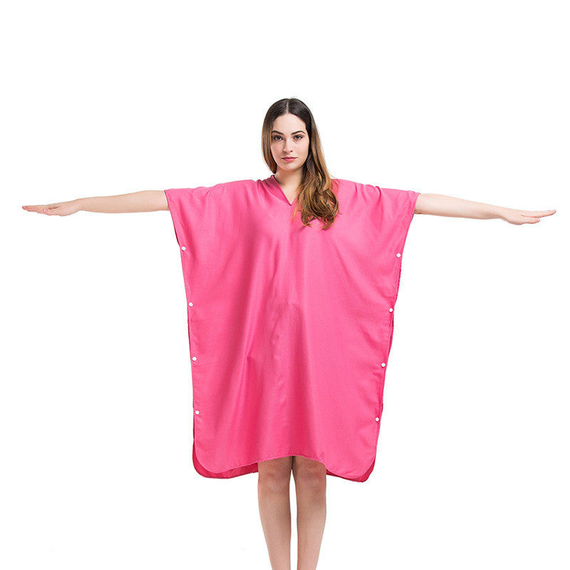 Bath towels can be worn