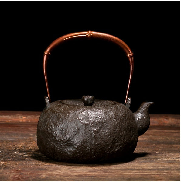 Japanese style iron kettle