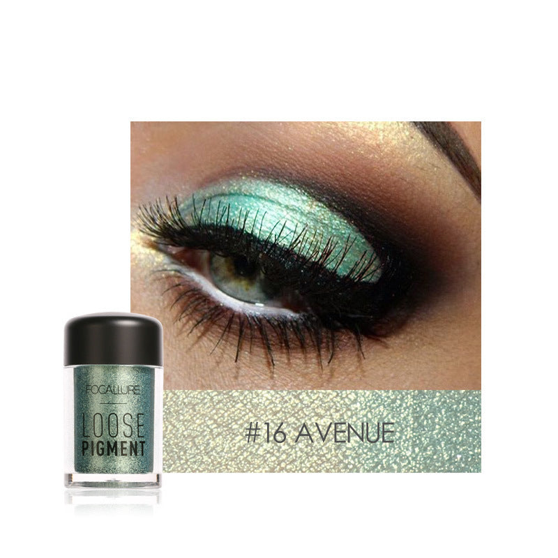 Colorful Pearlescent Glitter Eye Shadow