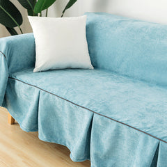 Sofa cushion full cover sand wool towel full cover anti-scratch